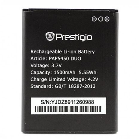 Аккумулятор для Prestigio PAP5450/PAP5451/PAP5457 [Original PRC] 12 мес. гарантии, 1500 mAh