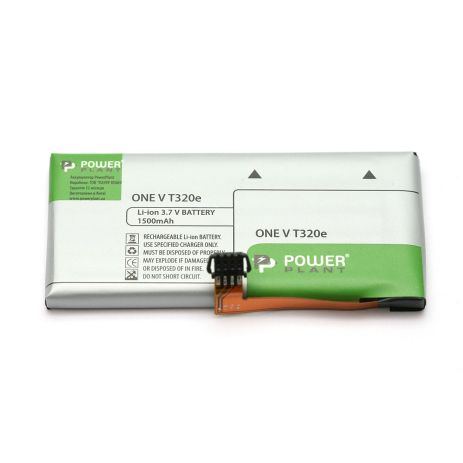 Акумулятор PowerPlant HTC One V T320e (BK76100, BV76100) 1500mAh