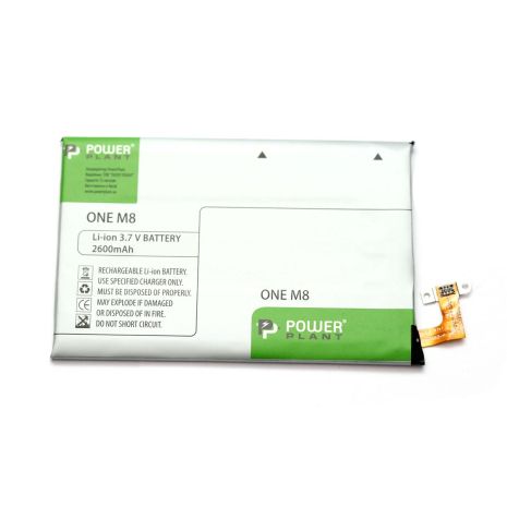 Акумулятор PowerPlant HTC One M8 (B0P6B100) 2600 mAh