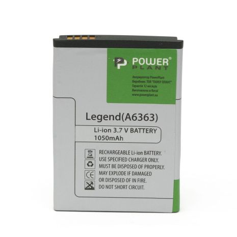 Акумулятор PowerPlant HTC G6, G8, Legend, Wildfire, A3333, A6363, A6388, T8686 (BB00100, BA S440) 1050mAh