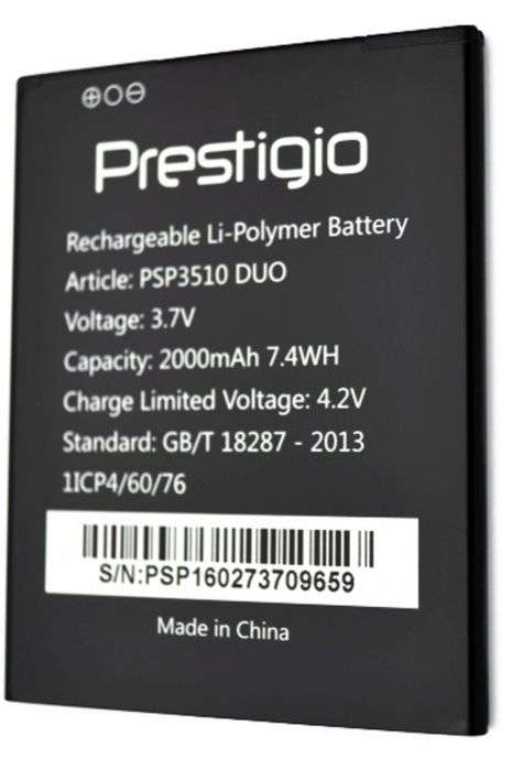 Акумулятор Prestigio PSP3510 Wize G3 (2000mAh) [Original PRC] 12 міс. гарантії