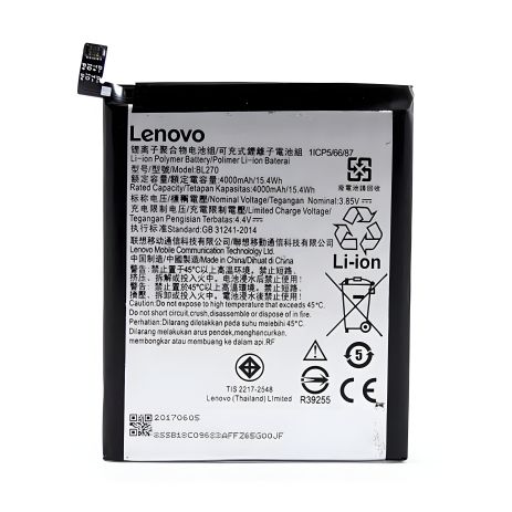 Аккумулятор для Lenovo BL270 / K6 Note [Original] 12 мес. гарантии