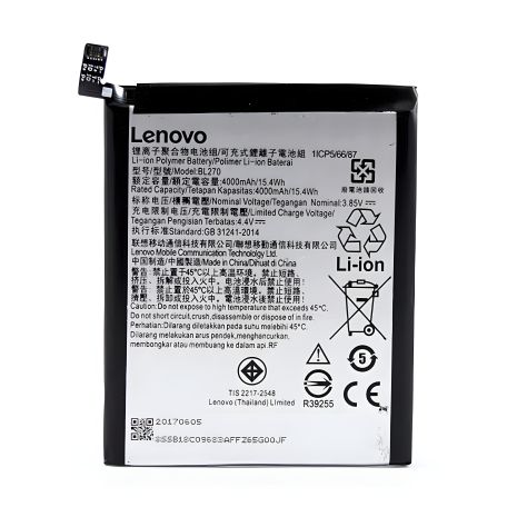 Акумулятор Lenovo BL270/K6 Note [Original] 12 міс. гарантії