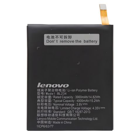 Lenovo BL234 Аккумулятор / для A5000, P70, P70a, P70t, P90, Vibe P1m [Original] 12 мес. гарантии
