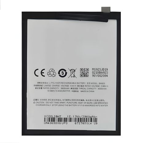 Meizu Note 9 Аккумулятор BA923 / M9 Note (4000 mAh) [Оригинал PRC] Гарантия 12 мес.