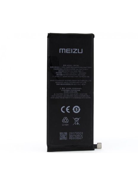 Аккумулятор для Meizu Pro 7 - BA792 / BA791 - (2910/3000 mAh) [Original PRC] 12 мес. гарантии