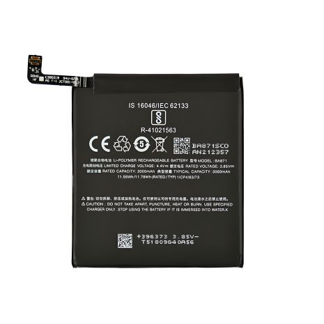 Акумулятор Meizu BA871/15 Lite [Original PRC] 12 міс. гарантії