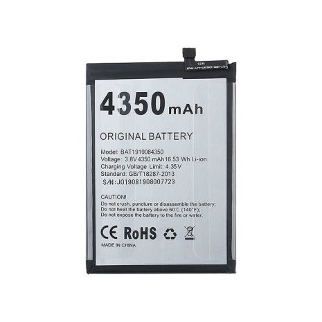 Аккумулятор для Doogee N20 / Y9 Plus (BAT1919084350) 4350 mAh [Original PRC] 12 мес. гарантии