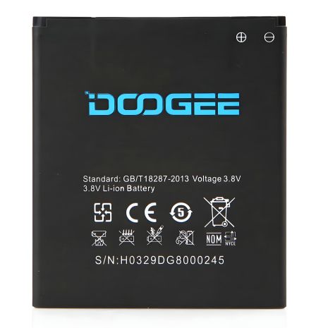 Аккумулятор 2000 mAh для Doogee DG800 Valencia [Оригинал PRC] 12 месяцев гарантии