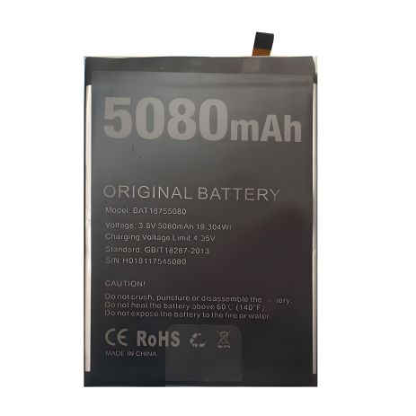 Doogee Y7 Plus Аккумулятор (BAT18755080) 5080 mAh [Оригинал PRC] Гарантия 12 месяцев