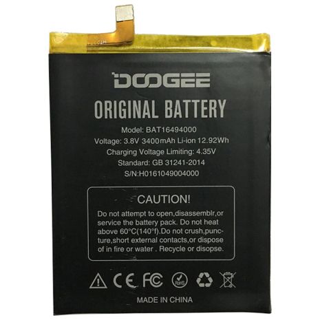 Акумулятор Doogee F7/F7 Pro (BAT16474000) 4000mAh [Original PRC] 12 міс. гарантії