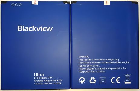Blackview A6 Аккумулятор [Original PRC] 12 месяцев гарантии
