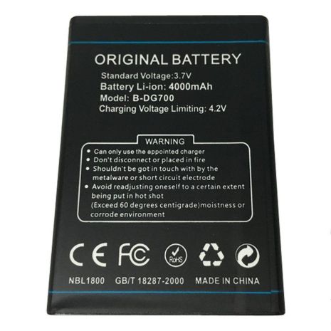 Акумулятор Doogee DG700 4000mAh [Original PRC] 12 міс. гарантії