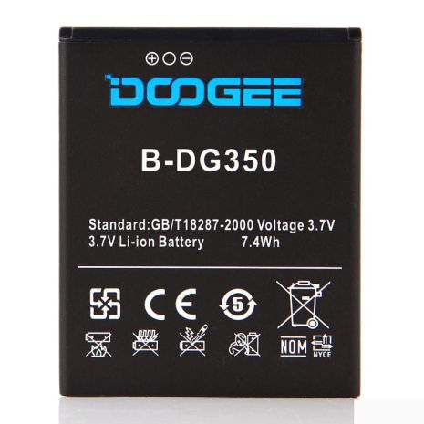 Акумулятор Doogee DG350 2200mAh [Original PRC] 12 міс. гарантії