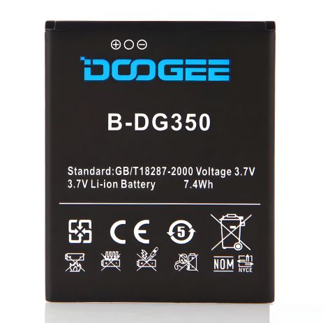 Акумулятор для Doogee DG350 2200mAh [Original PRC] з 12 місяцями гарантії
