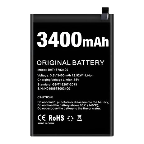 Doogee Y8 Аккумулятор (BAT18783400) [Оригинал PRC] 12 месяцев гарантии