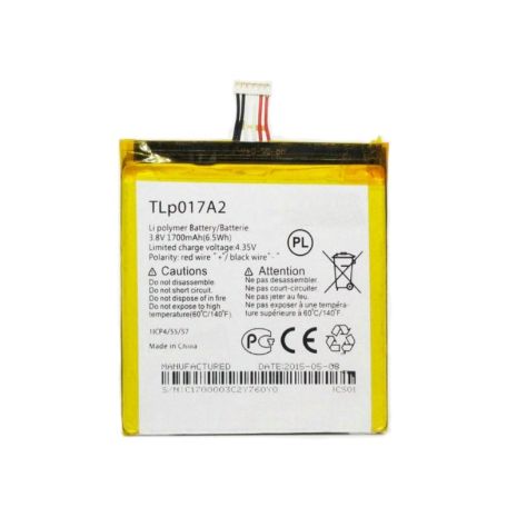 Акумулятор для Alcatel/TCL TLp017A2 - TCL S530T, IDOL 2 Mini, One Touch Fire E, One Touch Idol 2 mini, OT6012 12 міс. гарантії