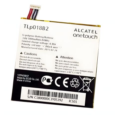 Аккумулятор для Alcatel TLP018B2, 6030 [Original] 12 мес. гарантии