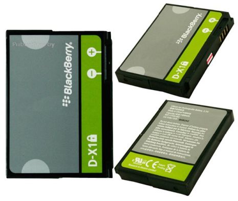 Акумулятор Blackberry D-X1 8900, 8930, 9500, 9520, 9530, 9550, 9630, 9650 [Original] 12 міс. гарантії