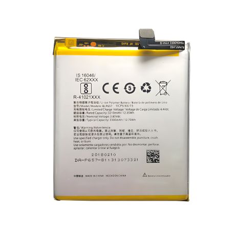 Акумулятор OnePlus 6 (BLP657) A6000 [Original] 12 міс. гарантії