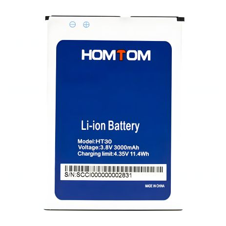 Акумулятор Homtom HT30 (3000mAh) [Original PRC] 12 міс. гарантії