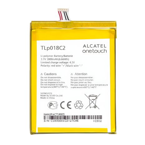 Аккумулятор для Alcatel TLP018C2 6033X [Original] 12 мес. гарантии