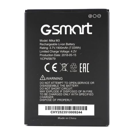 GSmart Mika M3 аккумулятор Gigabyte [Original PRC] 12 мес. гарантия