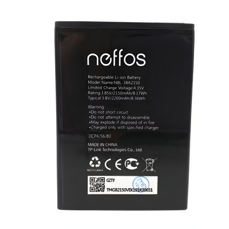 TP-Link Neffos C7 Lite Акумулятор NBL-38A2150 [12 міс. гарантії]