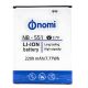 Акумуляторна батарея Nomi NB-551 - i551 Wave [Original PRC] 12 міс. гарантії