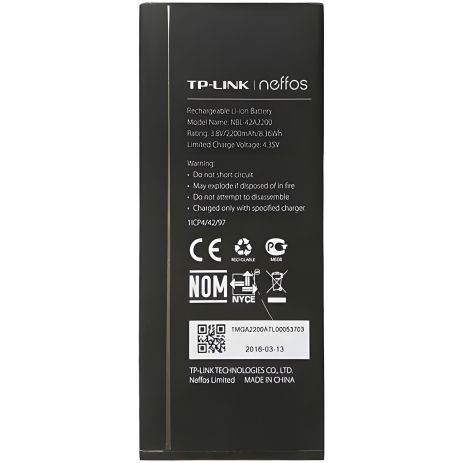 Акумулятор TP-Link Neffos C5/NBL-42A2200 [Original] 12 міс. гарантії