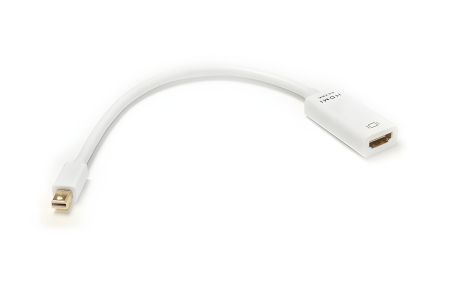 PowerPlant mini DisplayPort на HDMI кабель-адаптер, 0.15м PowerPlant mini DisplayPort на HDMI кабель-адаптер, 0.15м