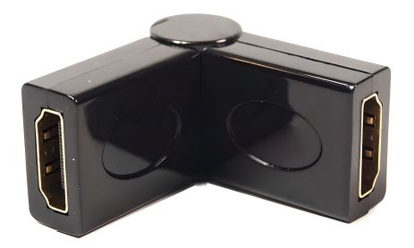 PowerPlant адаптер HDMI AF - AF, 360 градусов PowerPlant адаптер HDMI AF - AF, 360 градусов