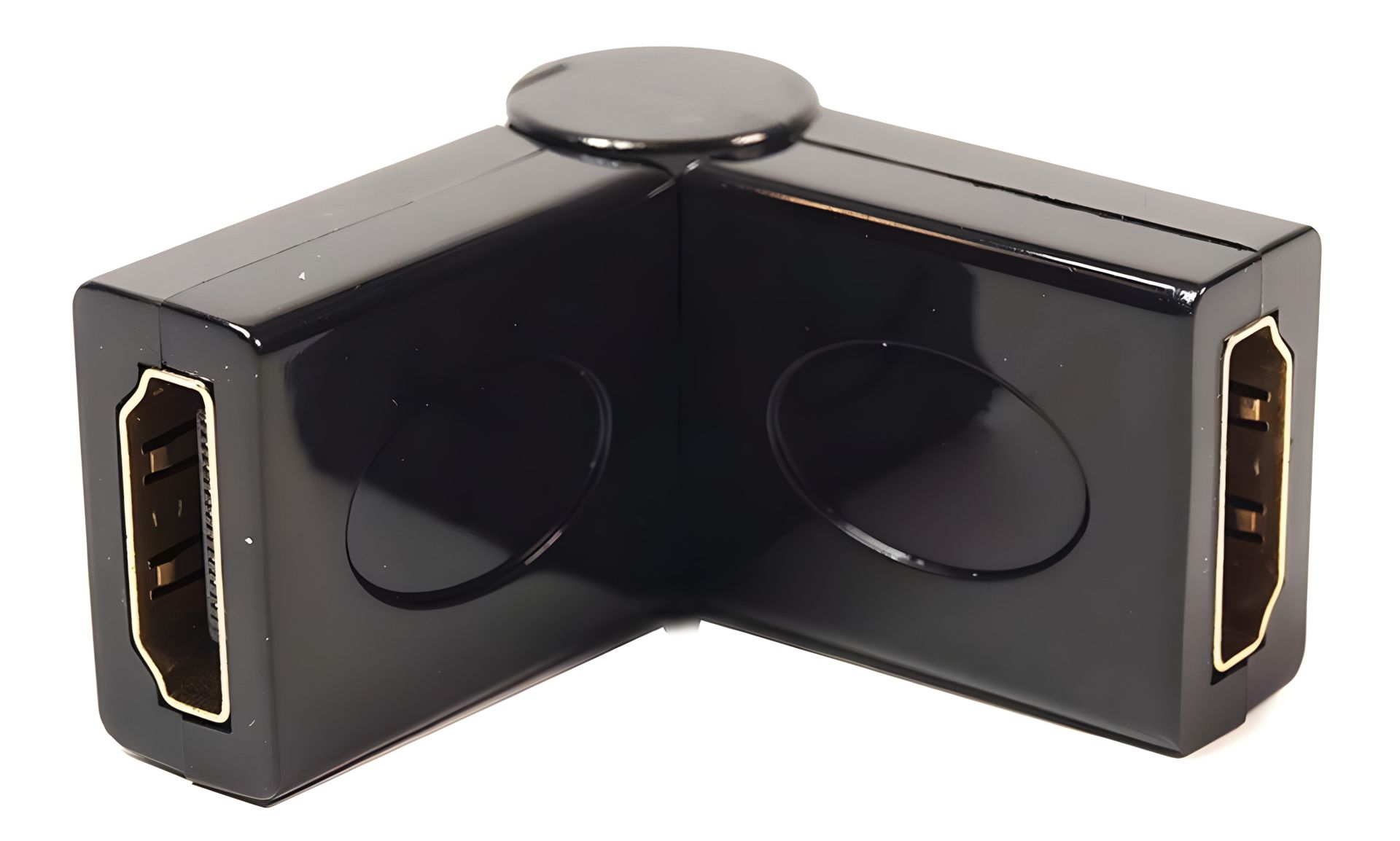 Перехідник PowerPlant HDMI AF-AF, 360 градусів обертання Перехідник PowerPlant HDMI AF-AF, 360 градусів обертання