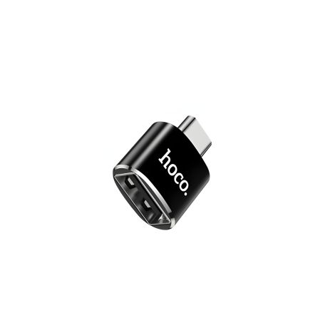 Hoco UA5 Адаптер переходник Type-C на USB 2.0 (F) черный