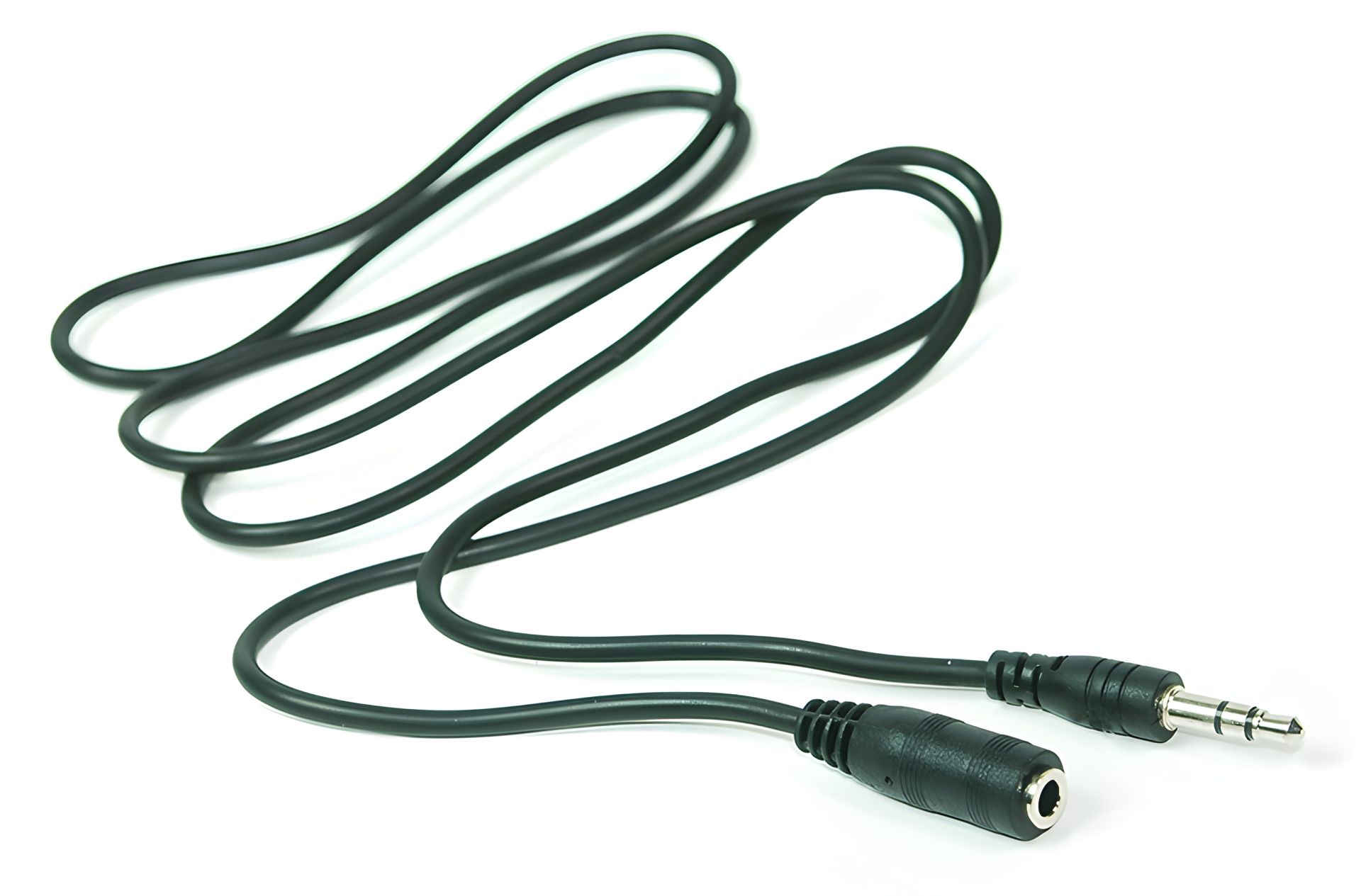 PowerPlant аудио кабель 3.5мм M-F, 1м PowerPlant аудио кабель 3.5мм M-F, 1м