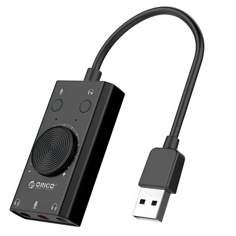 ORICO SKT2-BK Внешняя звуковая карта USB