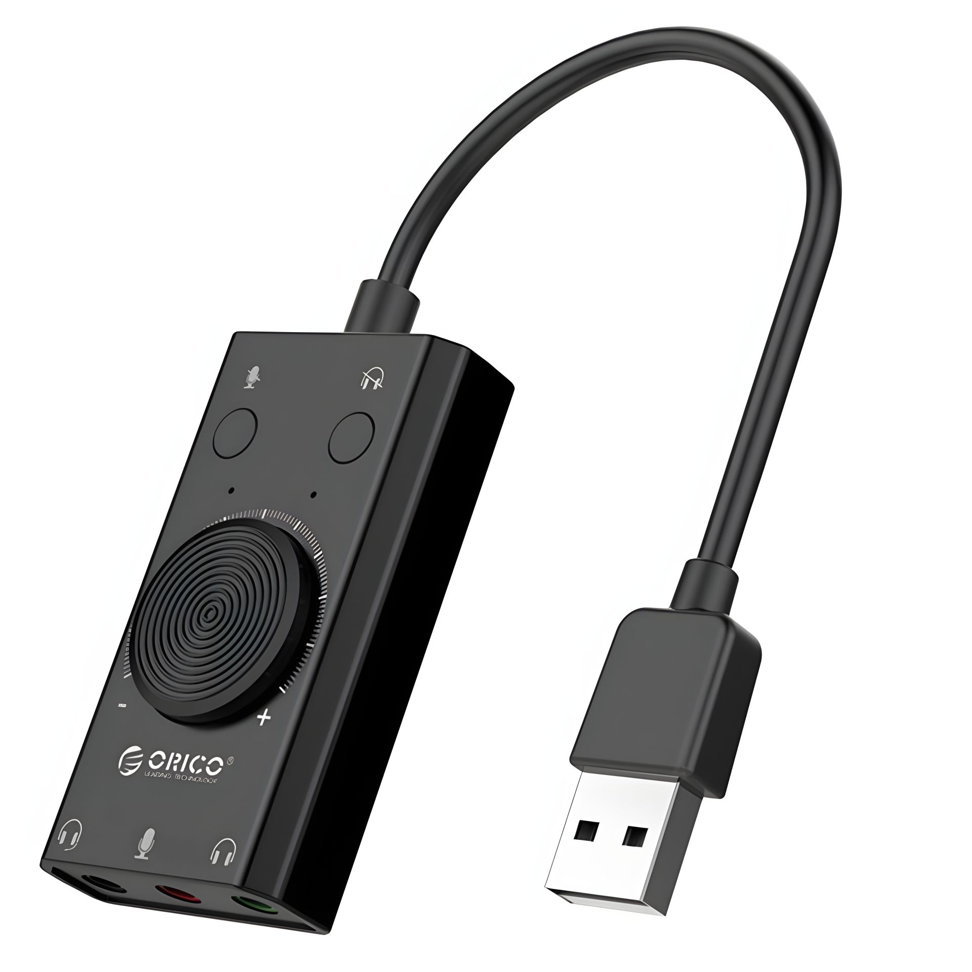 ORICO SKT2-BK Внешняя звуковая карта USB ORICO SKT2-BK Внешняя звуковая карта USB