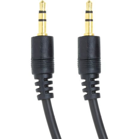 Аудіо кабель PowerPlant 3.5мм M-M - 1.5м