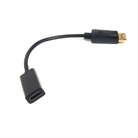 Кабель-перехідник PowerPlant DisplayPort - HDMI, 0.2м