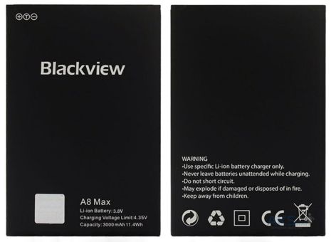 Акумулятор Blackview A8 Max [Original] 12 міс. гарантії