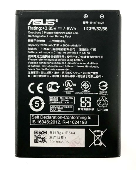 Акумулятор Asus Zenfone Go B11P1428 [Original] 12 міс. гарантії