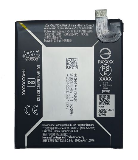 Акумулятор Google Pixel 3A (GO20E-B/G020E-B) [Original PRC] 12 міс. гарантії