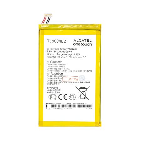 Акумулятор Alcatel TLp034B1/TLp034B2 (8020D One Touch Hero, 7050K One Touch Pop S9, 7055A One Touch Hero 2C) [Original PRC] 12 міс. гарантії