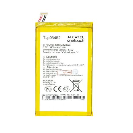 Акумулятор Alcatel TLp034B1/TLp034B2 (8020D One Touch Hero, 7050K One Touch Pop S9, 7055A One Touch Hero 2C) [Original PRC] 12 міс. гарантії