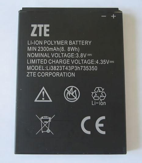 ZTE N986 акумулятор, Li3823T43P3h [Original PRC] 12 міс. гарантії