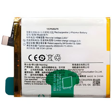 Акумулятор Vivo B-F6 V17 Neo/Nex 3 3500 mAh [Original PRC] 12 міс. гарантії