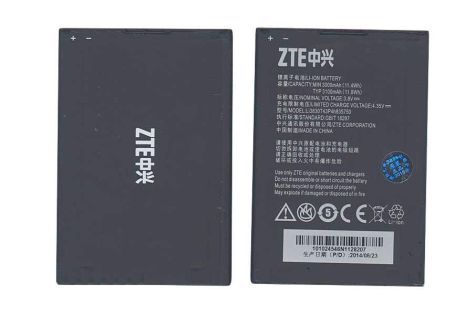 Акумулятор ZTE Li3830T43P4h835750 (V5 MAX N958st S2004, Grand SII, S2, S291) [Original PRC] 12 міс. гарантії