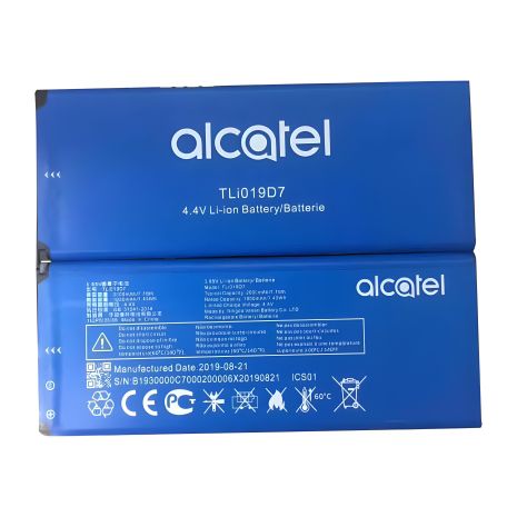 Акумулятор Alcatel TLi019D7 (для 5033 5033D 5033X 5033Y 5033A 5033T 5033J На Telstra Essential Plus 2018) 2000mAh [Original PRC] 12 міс. гарантії