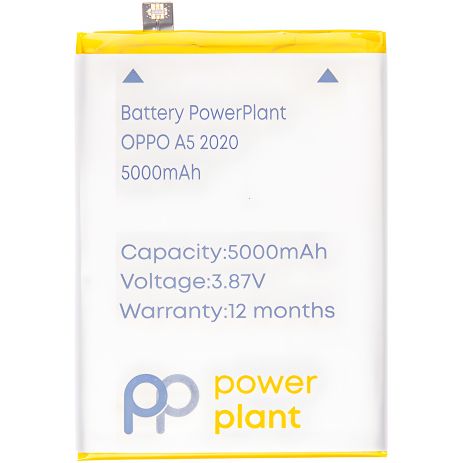 Акумулятор PowerPlant OPPO A5 2020 (BLP673) 5000mAh