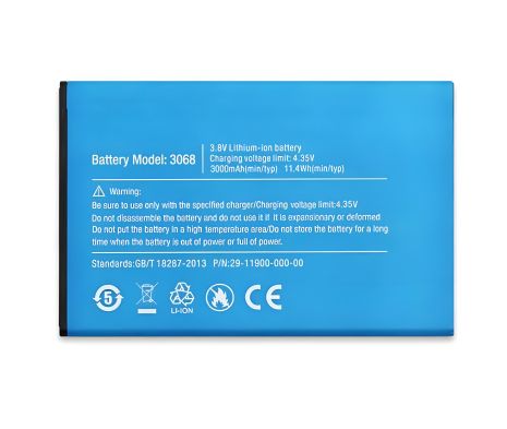 Аккумулятор для Ulefone S1 (Model: 3068, 3,8V, 3000 mAh, 11.4 Wh) [Original PRC] 12 мес. гарантии